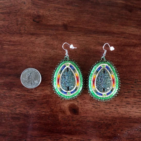 Seed Bead Earrings - Picture 5 of 8
